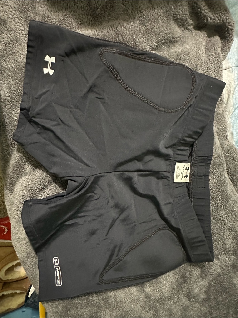Under Armour Black Athletic Compression Shorts